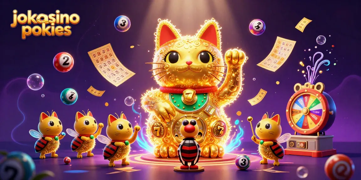 Experience the fun with jokacasino pokies and vibrant animations in a dynamic casino scene.