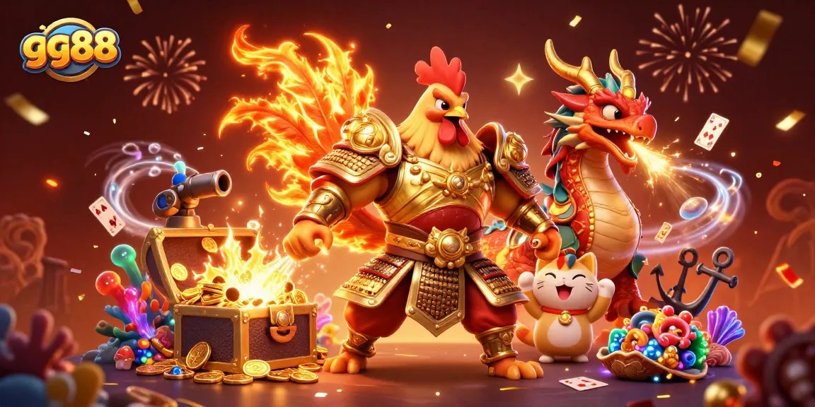 Experience thrilling gameplay at gg88 with roaring warriors and rich treasures.
