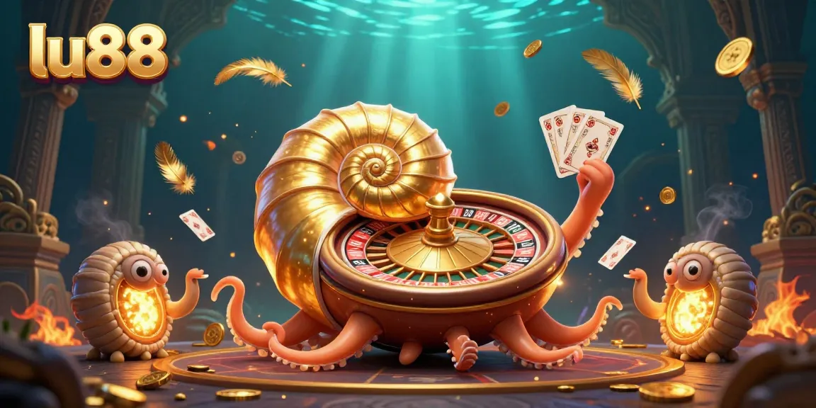 Engage with exciting gaming at lu88 featuring 3D characters and vibrant casino elements.