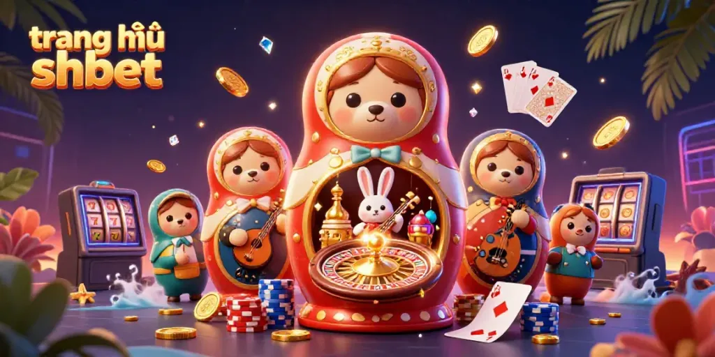Engage with the vibrant world of trang chủ shbet showcasing dynamic casino elements and energetic characters.