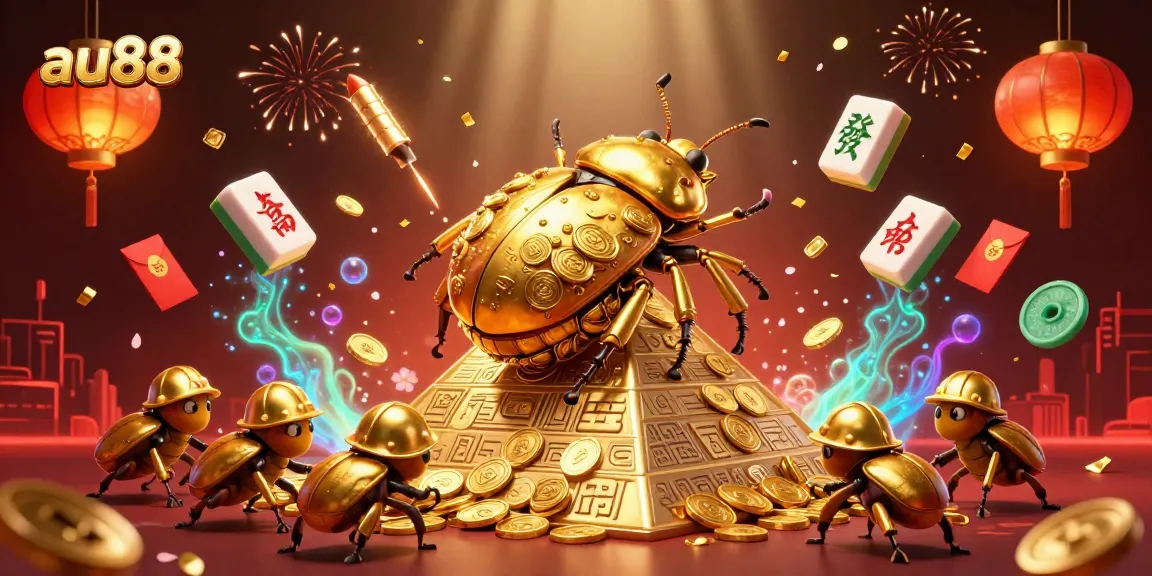 Enter the world of au88 with this vibrant and detailed casino-themed illustration, showcasing dynamic betting excitement.