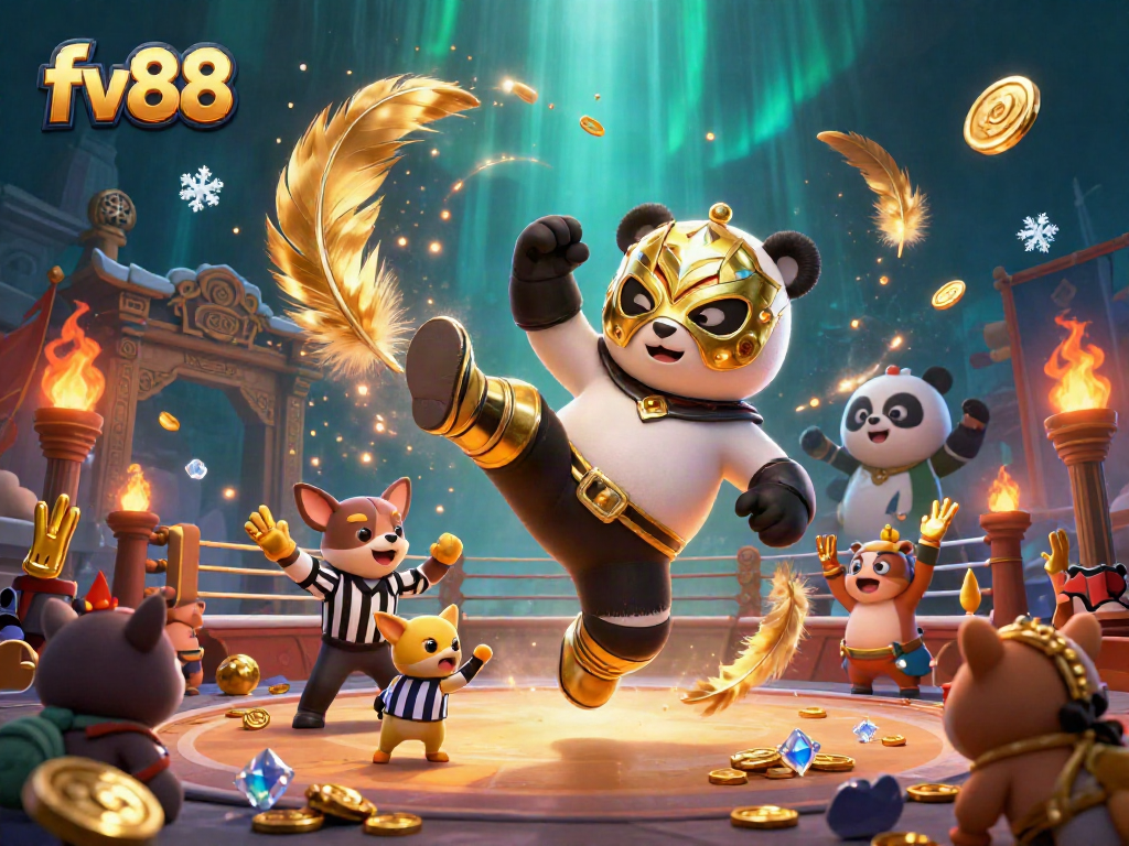 Experience thrilling moments in fv88 gaming with vibrant animal characters and dynamic casino elements.