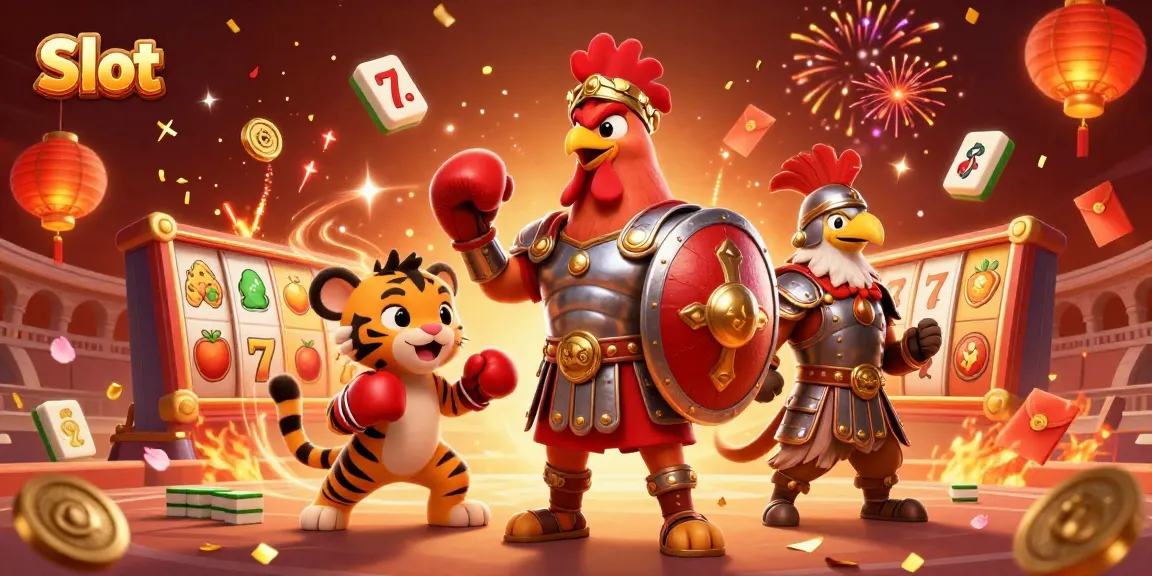 Menggulung slot dengan simbol buah dan 7 keberuntungan dalam ilustrasi slot dinamis