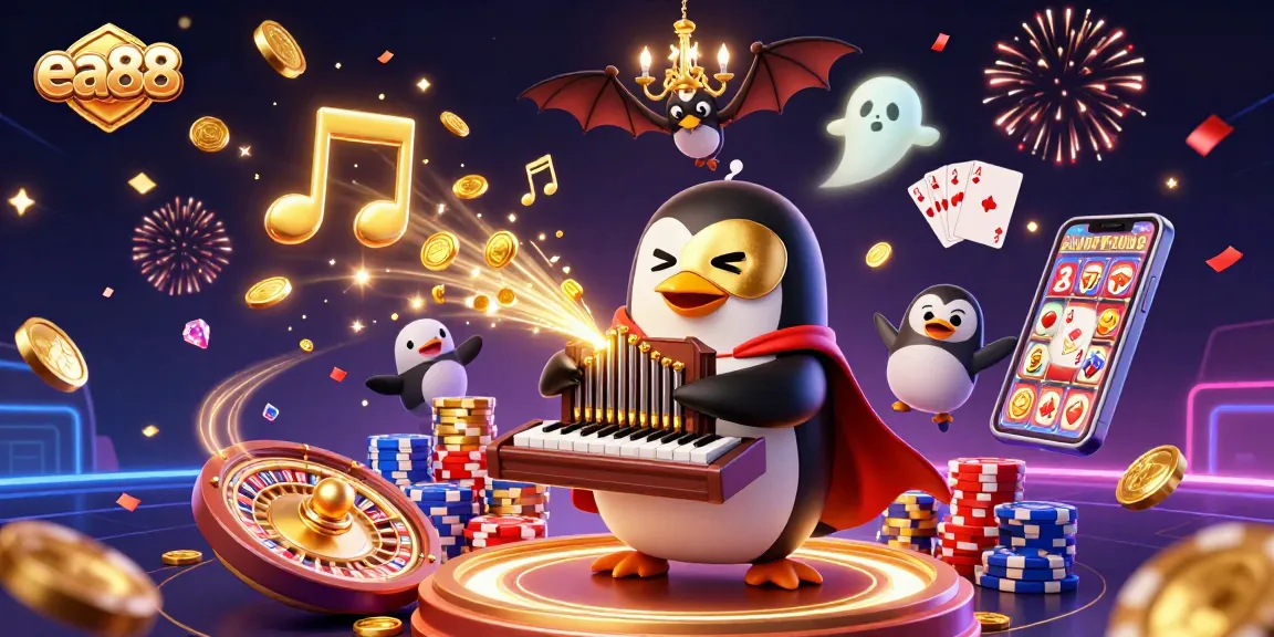 Experience thrilling gameplay at ea88 with vibrant casino elements and dynamic characters.