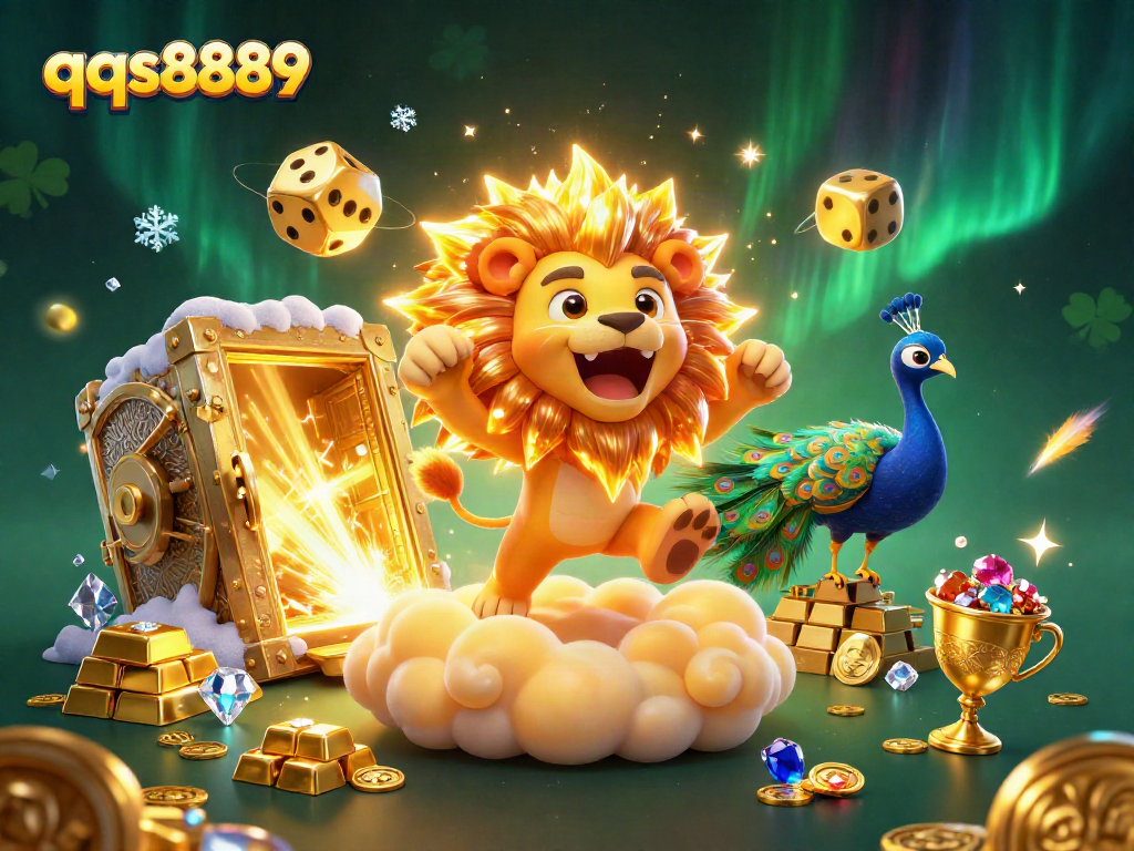 Engage with qqs8889's thrilling casino experience featuring vibrant characters and dazzling gems.